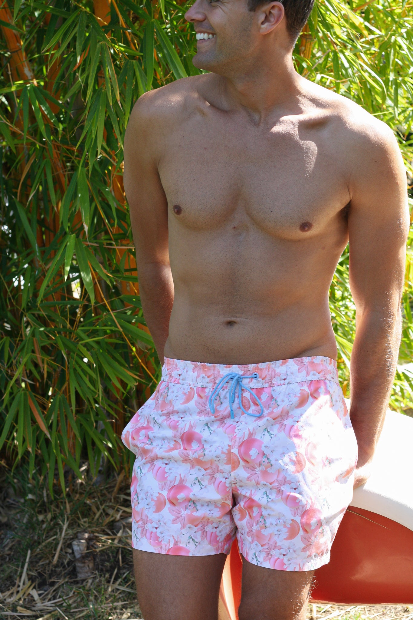 Peach 2025 swim shorts